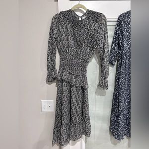 MISA Los Angeles black and white dress, size small, worn once